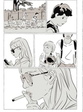 Iamgen de la entrada  Una Hermana: Un viaje hacia la adolescencia de la mano de Bastien Vivés