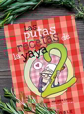 Iamgen de la entrada Las putas recetas de la yaya 2, un libro de recetas que se burla de ti