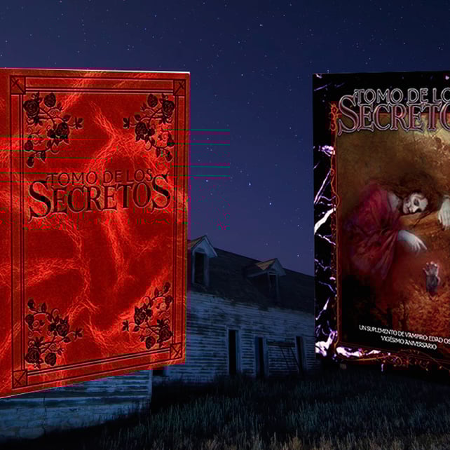 Imágen destacada - Tomo de los Secretos, el nuevo suplemento de Vampiro: Edad Oscura 20º Aniversario, ya se puede reservar