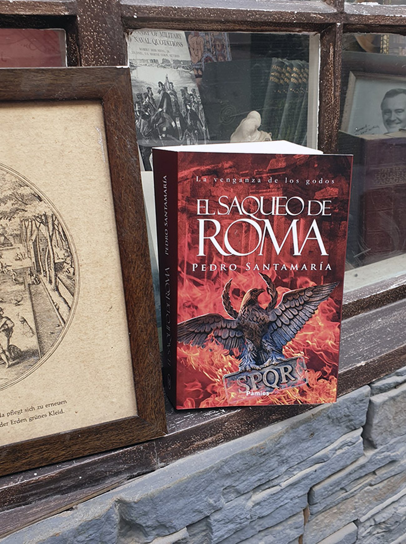 Imagen destacada - El saqueo de Roma, opinión de un libro que narra la venganza del rey Alarico