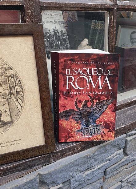 Imágen destacada - El saqueo de Roma, opinión de un libro que narra la venganza del rey Alarico