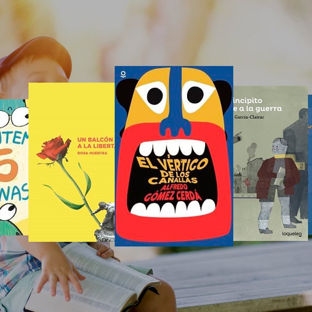 Imágen destacada - Novedades de Loqueleo para el mes de marzo: El vértigo de los canallas, ¡Contemos 5 ranas! o Un balcón a la libertad