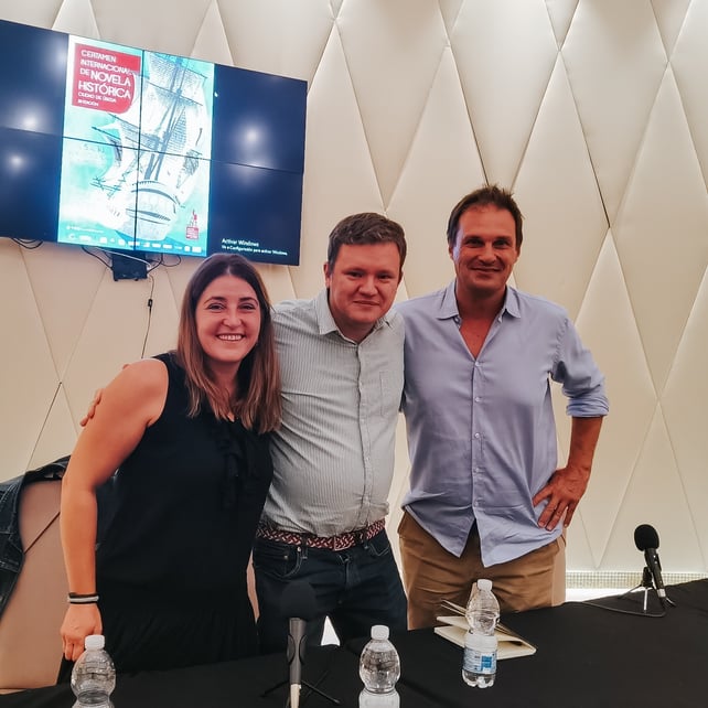 Imágen destacada - Entrevista a Carlos Alonso de Ediciones Pàmies y a Penélope Acero de Edhasa en el CINH de Ubeda 2022