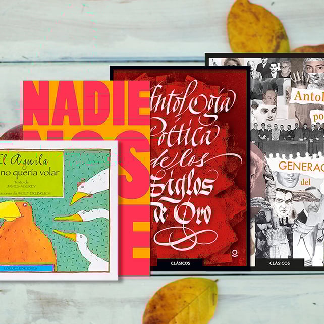 Imágen destacada - Antologías de poetas, asesinatos escolares y águilas bonitas: novedades de septiembre de Loqueleo