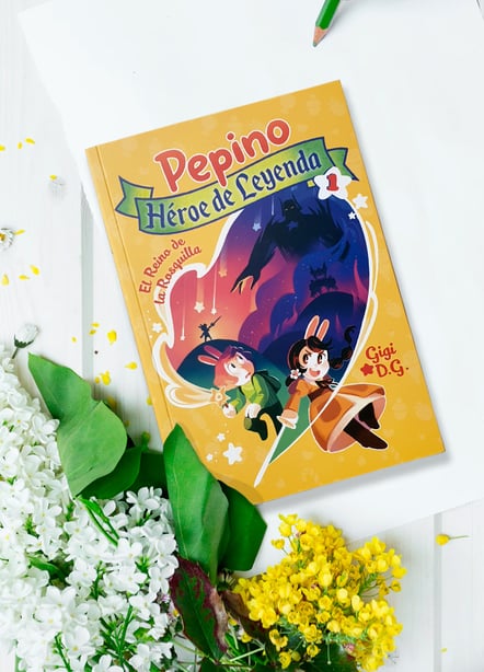 Imágen destacada - Pepino, héroe de leyenda, reseña del cómic kawai que se burla de los videojuegos