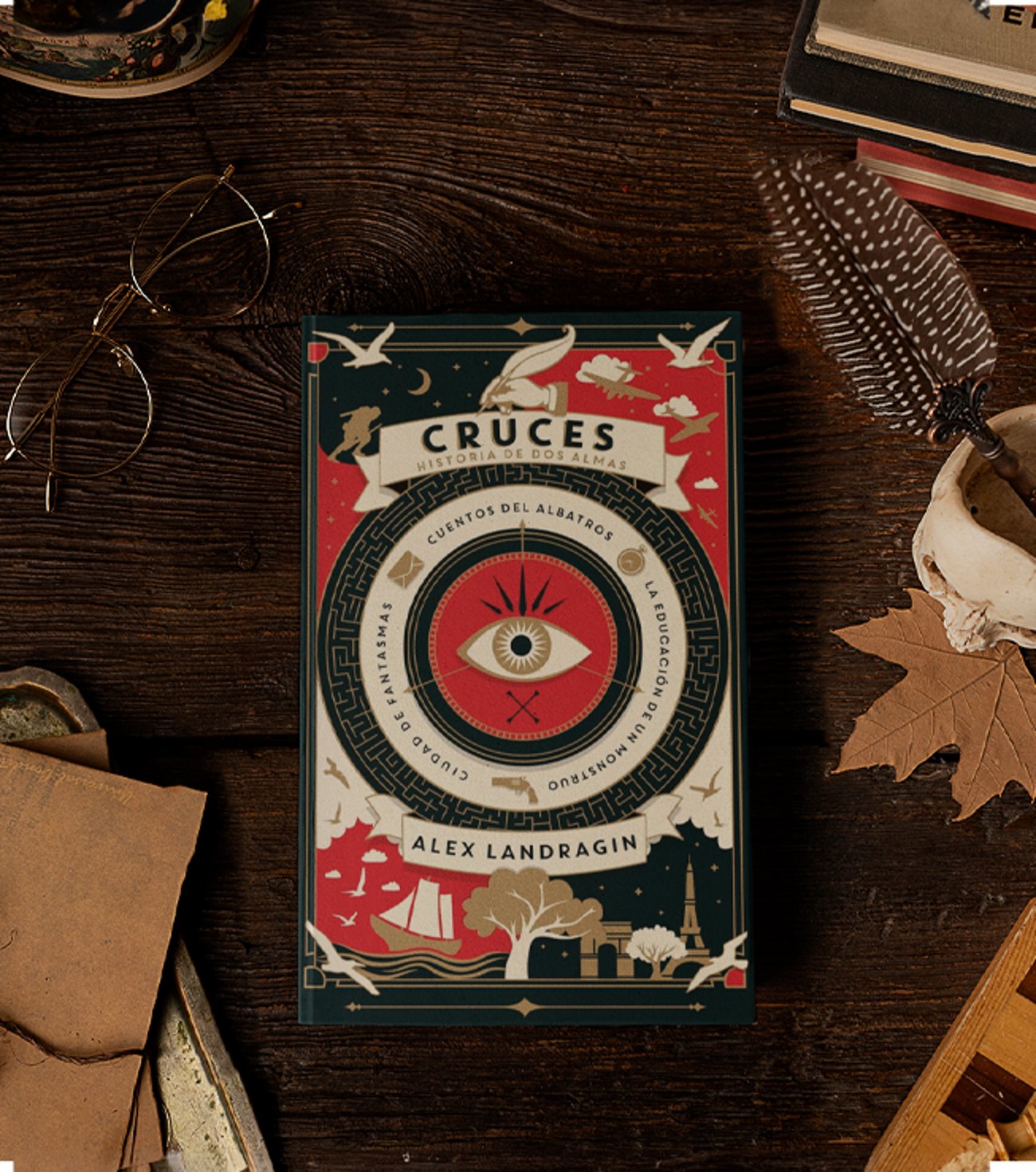 Imagen destacada - Reseña literaria de Cruces, de Alex Landragin: una novela única sobre el amor, el tiempo y la identidad