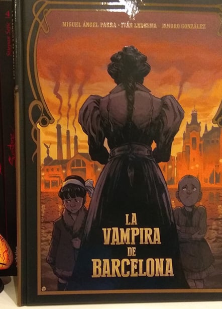 Imágen destacada - Reseña del cómic de La Vampira de Barcelona 
