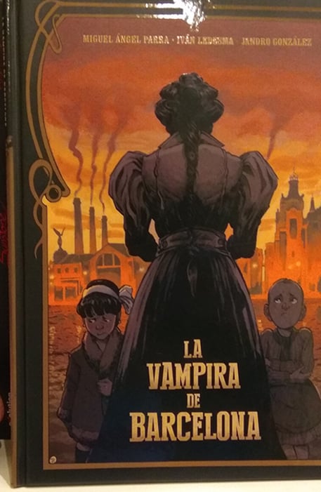 Imágen destacada - Reseña del cómic de La Vampira de Barcelona 