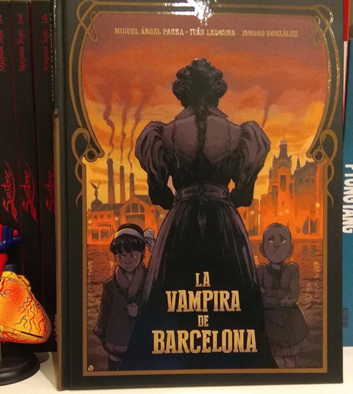 Imágen destacada - Reseña del cómic de La Vampira de Barcelona 