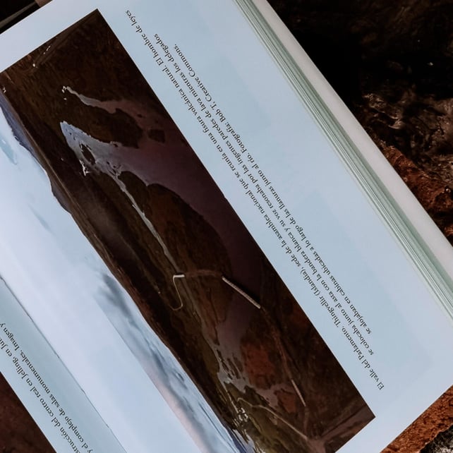 Fotografía de el interior del libro de Vikingos de Neil Price