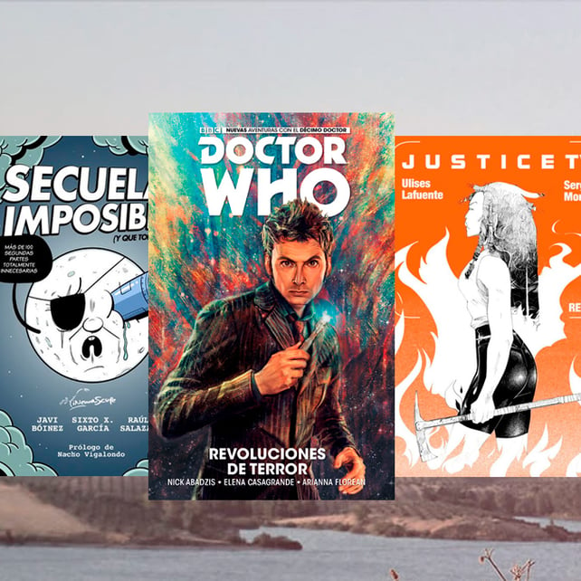 Imágen destacada - Novedades de Fandogamia para la próxima semana: Doctor Who: Revoluciones de terror, Secuelas Imposibles y Justice TV