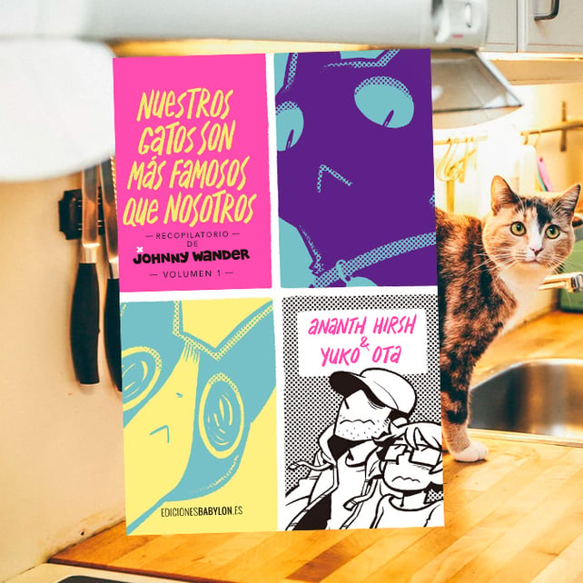 Imágen destacada - Nuestros gatos son más famosos que nosotros estará disponible en el Salón del Cómic de Barcelona 