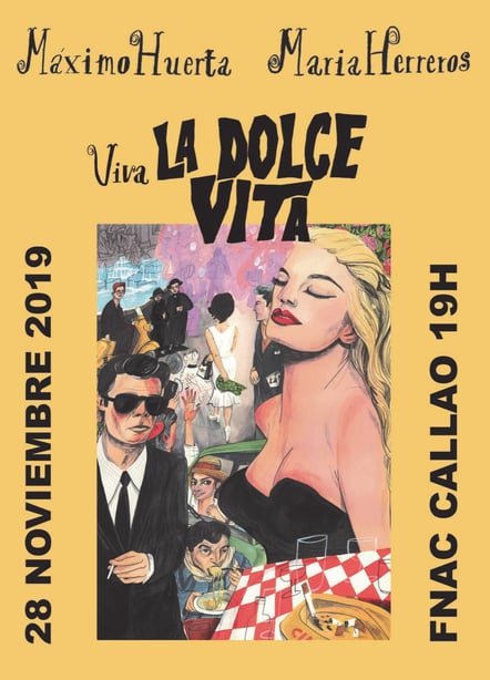Imágen destacada - Máximo Huerta y María Herreros presentan “Viva la Dolce Vita”