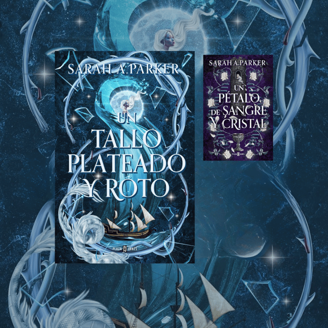 Imágen destacada - Este julio se publica "Un Tallo Plateado y Roto": La Continuación de "Un Pétalo de Sangre y Cristal" por Sarah A. Parker