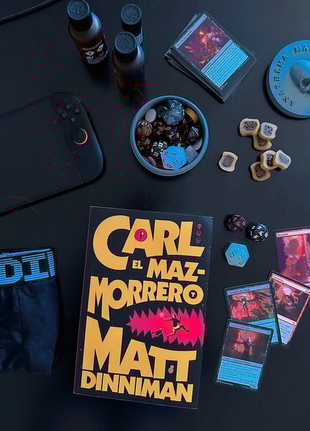 Imágen destacada - Carl el Mazmorrero: humor negro, IA sádica y referencias pop en una distopía LitRPG