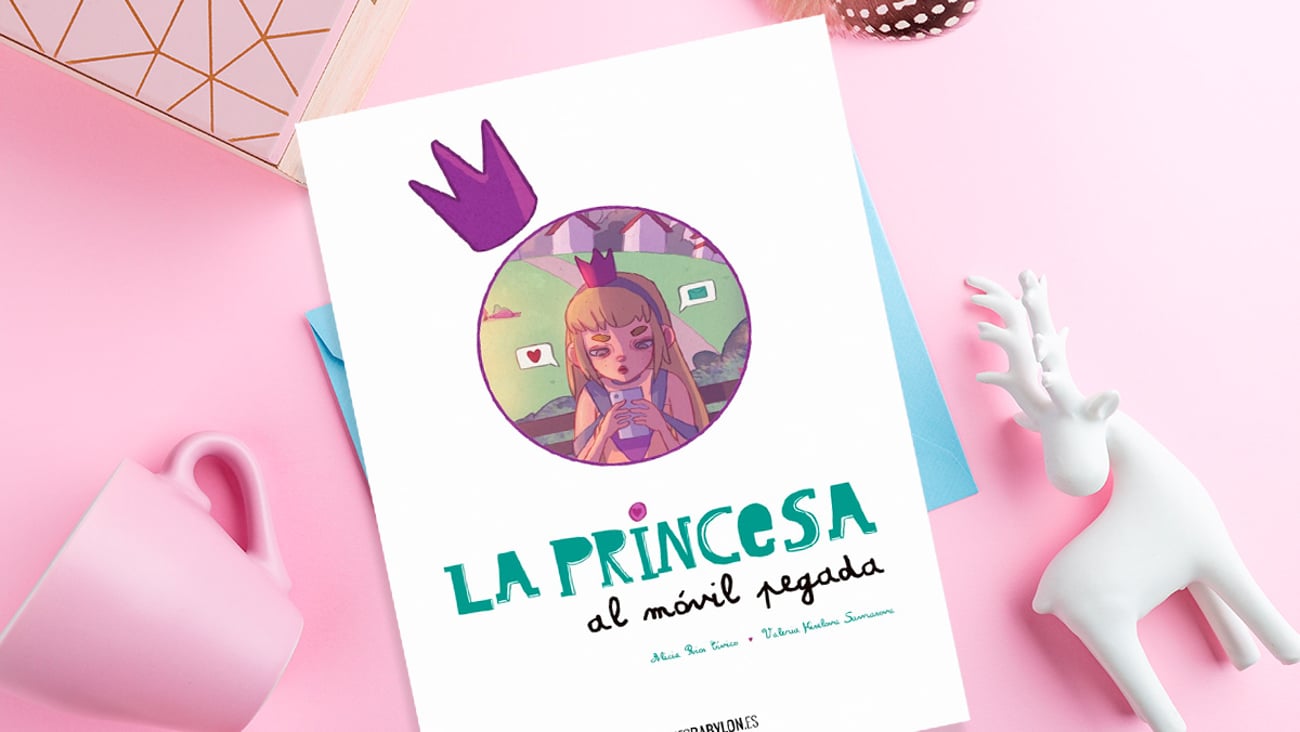 Imagen destacada - La princesa al móvil pegada es un cuento realmente genial