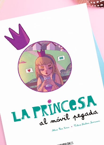 Imágen destacada - La princesa al móvil pegada es un cuento realmente genial