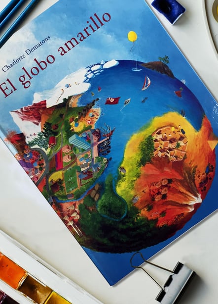 Imágen destacada - El Globo Amarillo, análisis del impactante libro de ilustraciones de Charlotte Dematons