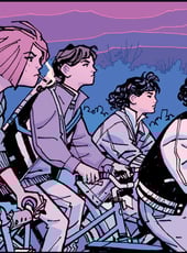 Iamgen de la entrada Reseña de Paper Girls, la serie de cómics de Vaughan