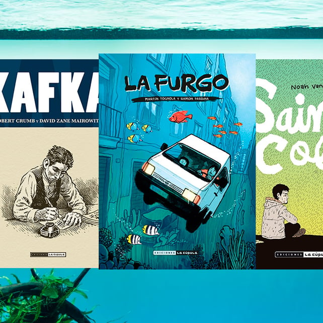 Imágen destacada - Próximos lanzamientos de Ediciones La Cúpula: Saint Cole, Kafka y La furgo