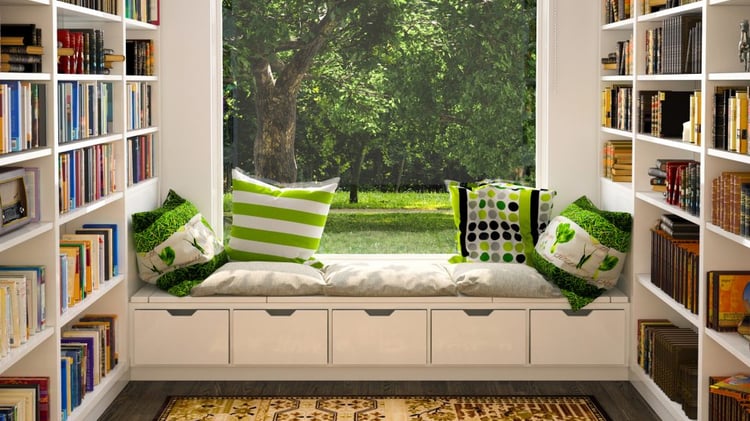 Imágen destacada - 15 ideas de bibliotecas de ensueño