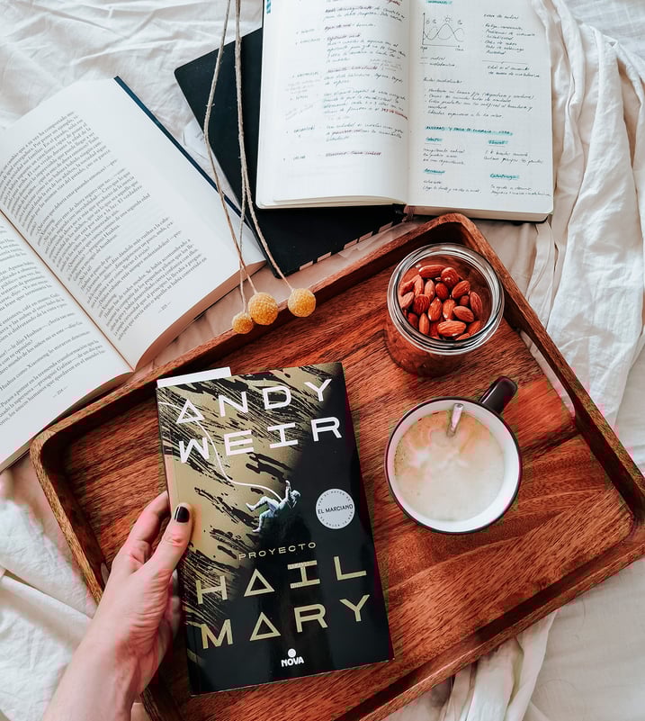 Imágen destacada - Proyecto Hail Mary, reseña de la mejor novela de ciencia ficción dura del 2021