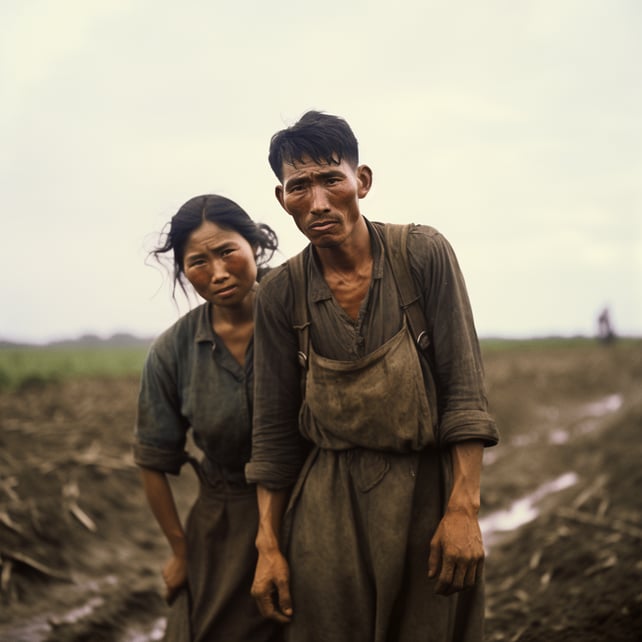 La buena tierra de Pearl S. Buck: Wang Lung y O-lan