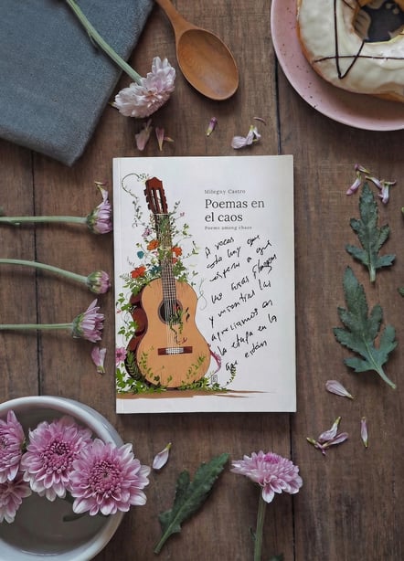 Imágen destacada - Poemas en el caos, de Milegny Castro: poesía sobre autoexigencia, amor y esperanza