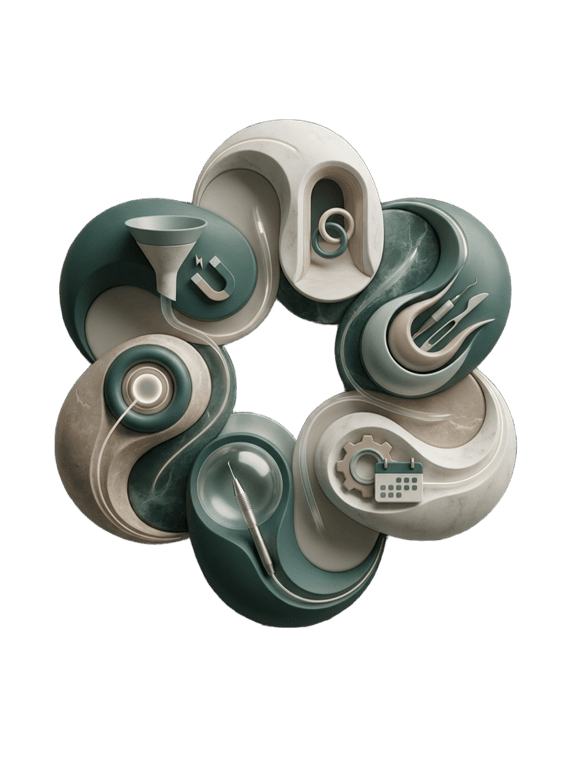 Recepção de clínica premium