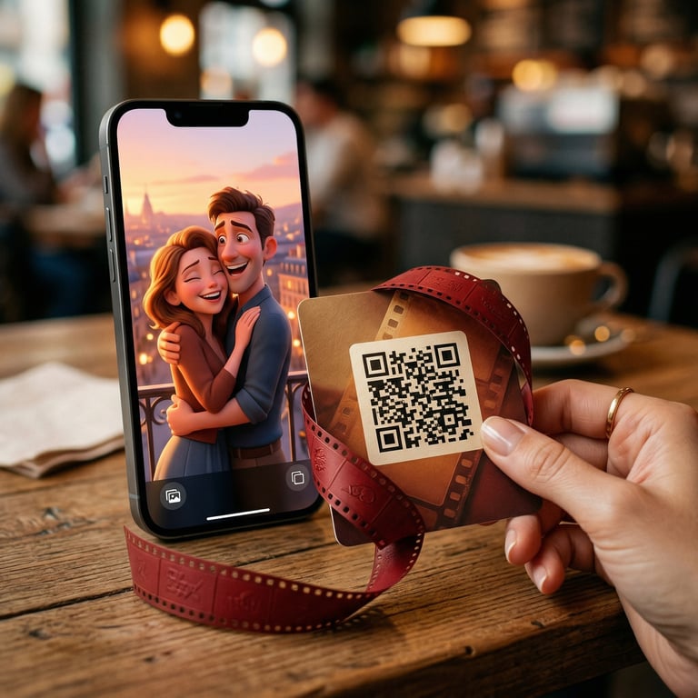 Visual secundário do Memora QR