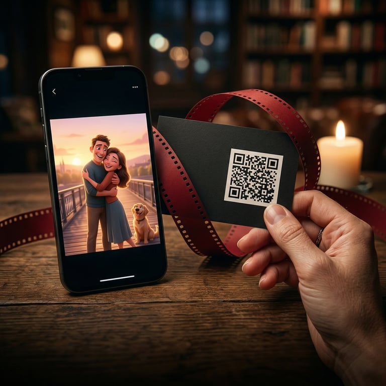 Visual principal do Memora QR