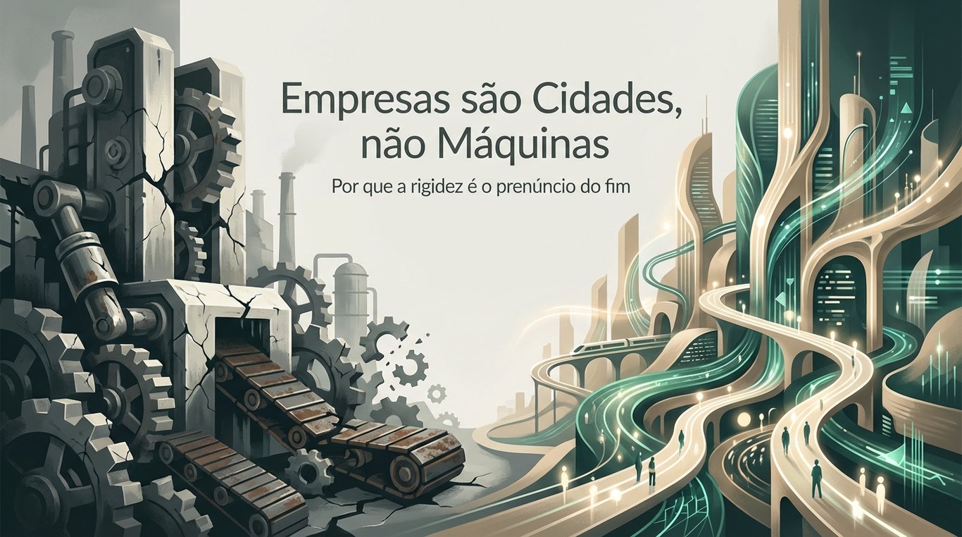 Empresas são Cidades, não Máquinas