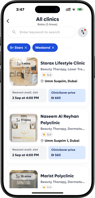Compare prices instantly