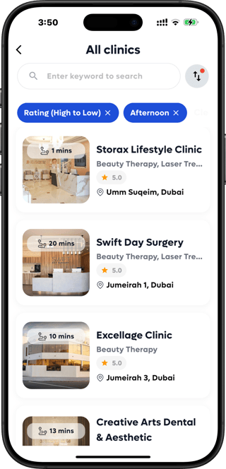 Exclusive Clinics
