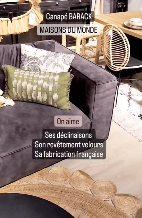 Thumbnail for Avis canapé barack de Maisons du Monde