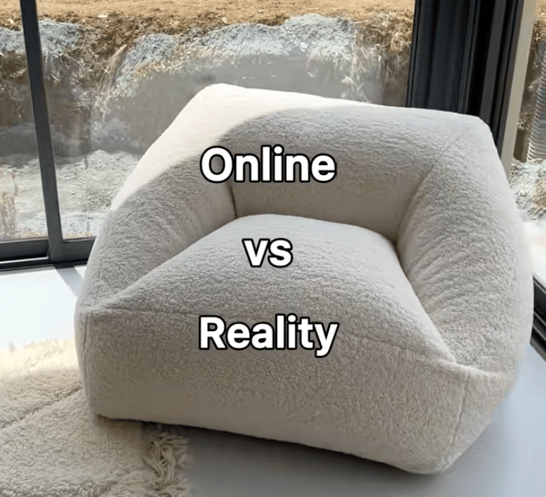 Thumbnail for Online vs reality ✨ Découvrez notre canapé JEANNE