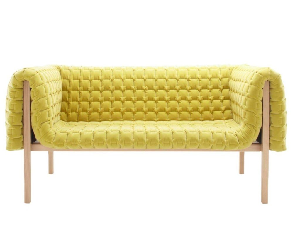 Ruché - Canapé 2 places tissu personnalisable - Vue supplémentaire 2