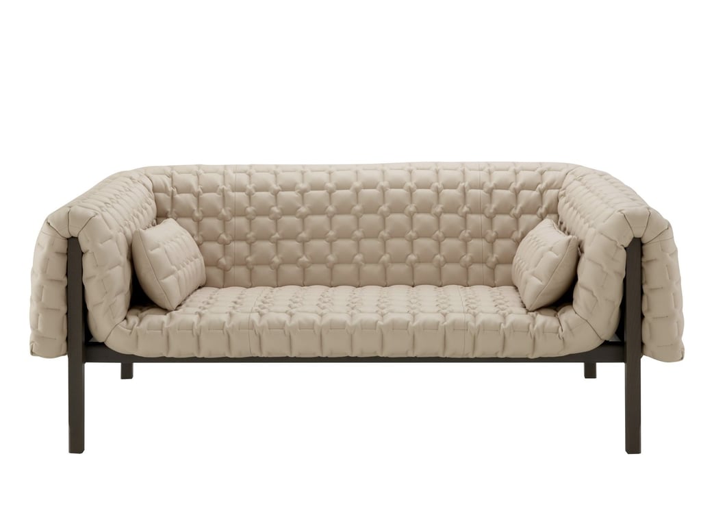 Ruché - Canapé 2 places tissu personnalisable - Vue supplémentaire 1