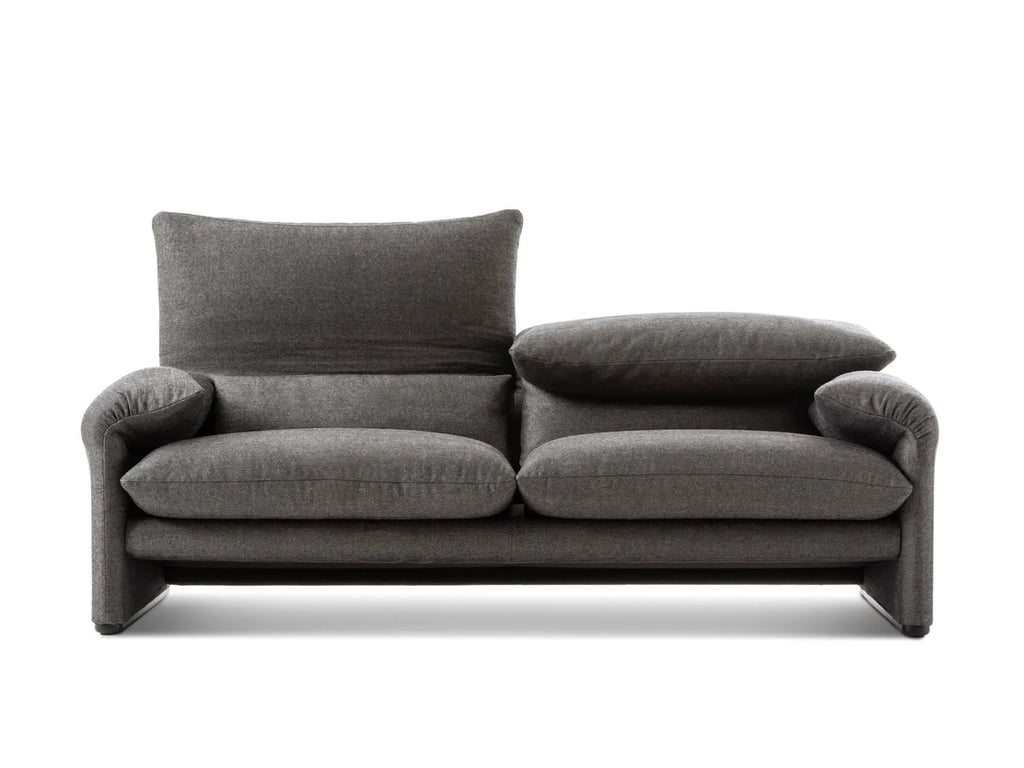 Maralunga - Canapé 2 places tissu personnalisable - Vue supplémentaire 1