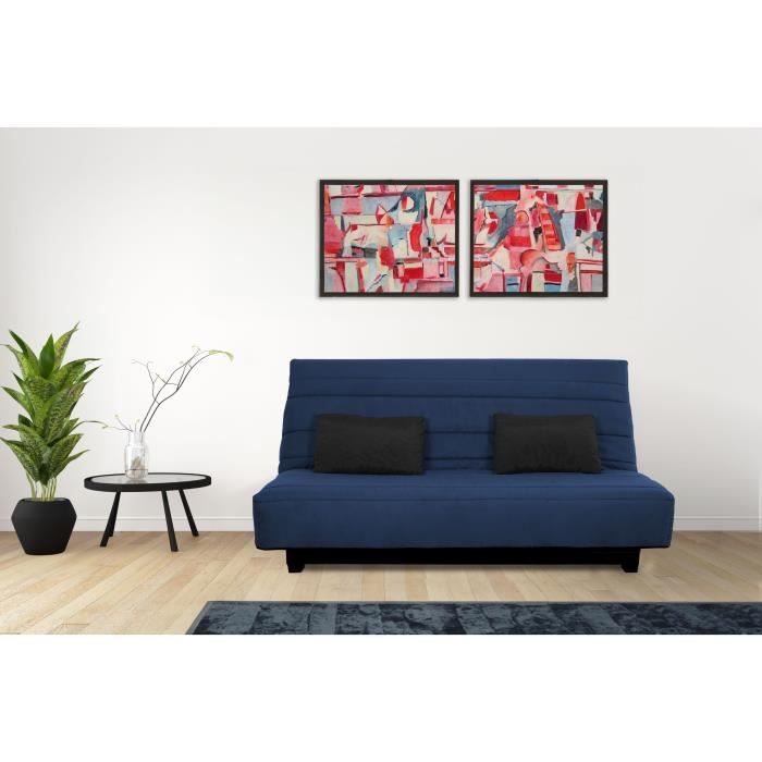 Produit similaire: DUNLOPILLO Banquette clic clac 2 places - Marine - RÊVEUR