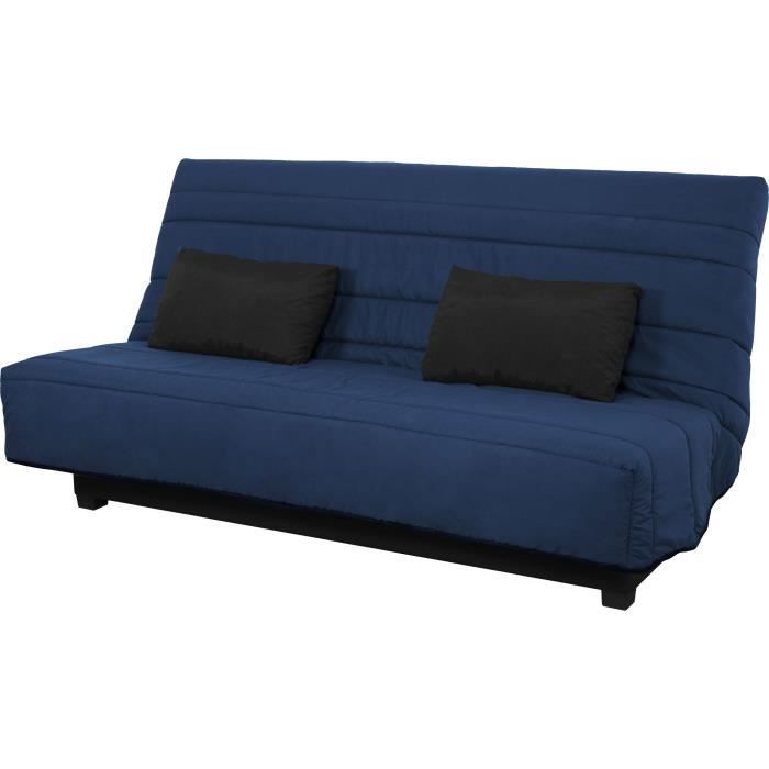 DUNLOPILLO Banquette clic clac 2 places - Marine - RÊVEUR - Vue supplémentaire 2