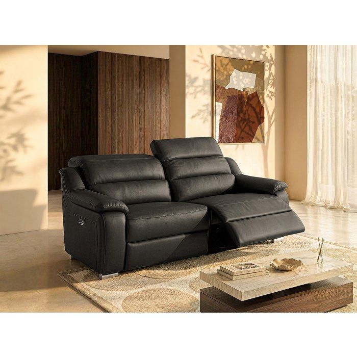 Produit similaire: Arena - Canapé 3 places cuir noir