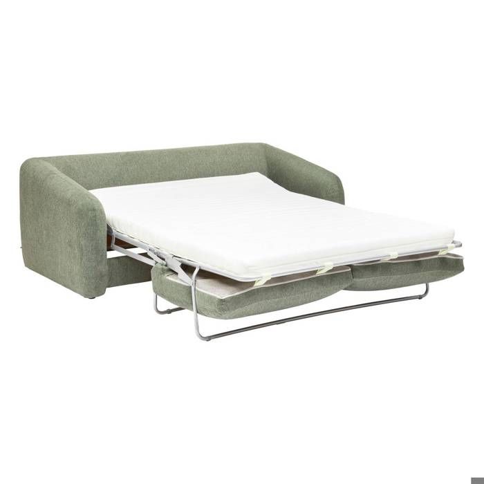 Canapé convertible Guppy - 3 places - vert cèdre - Vert cèdre - Atmosphera createur d'interieur - Vue supplémentaire 1