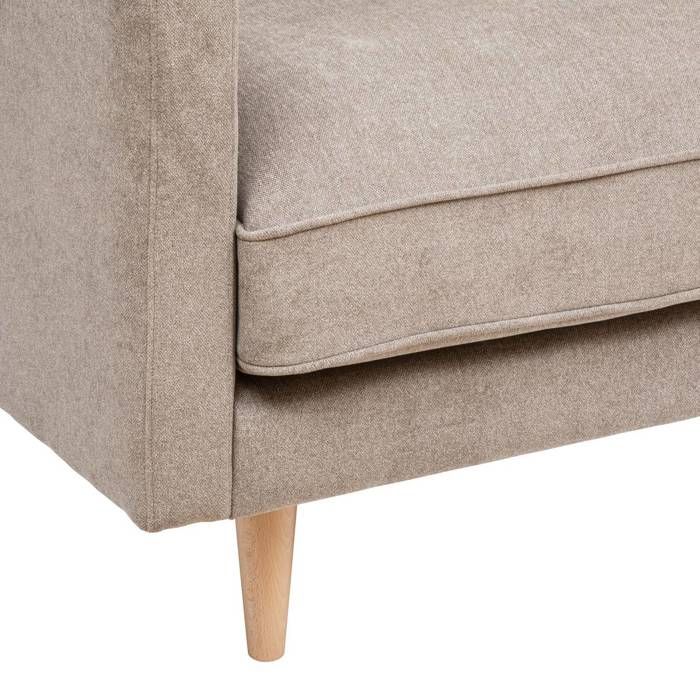 Canapé 3 places - ATMOSPHERA - Candice - 194x96cm - Beige - Déhoussable - Vue supplémentaire 1