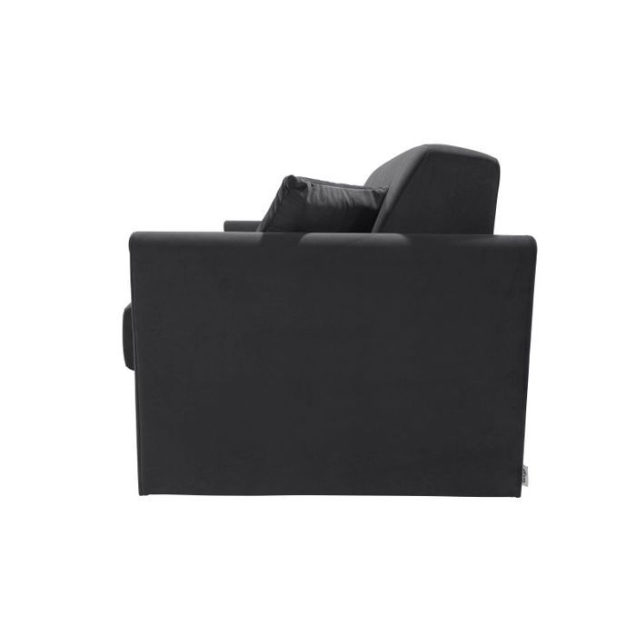 XENON Canapé convertible 3 places gris anthracite matelas Dunlopillo 140cm - Vue supplémentaire 3