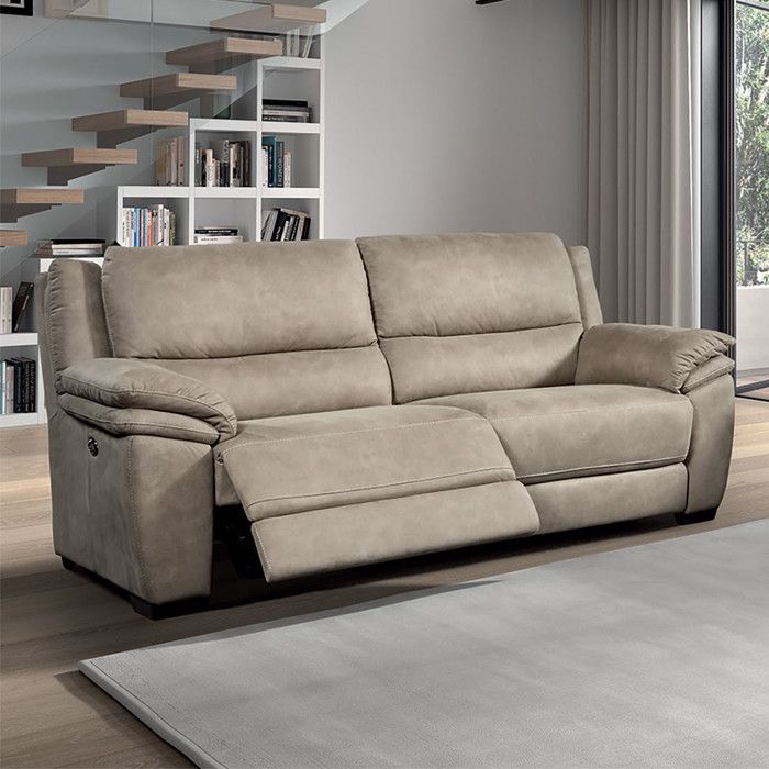 Produit similaire: ASTIO - Canapé Relax Electrique 3 Places Tissu Majestic Beige