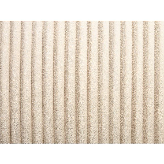 Canapé d'angle en velours côtelé beige - PASCAL MORABITO - CALAZO - 5 places - Ferme - Déhoussable - Vue supplémentaire 3