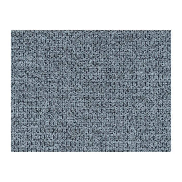 Cassiope - Canapé d'angle convertible droit 5 places tissu bleu - Vue supplémentaire 3