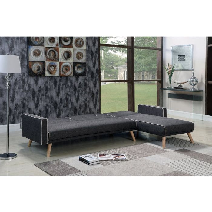 Canapé Jules - HABITAT ET JARDIN  - 3 places - Gris - Réversible - Vue supplémentaire 3