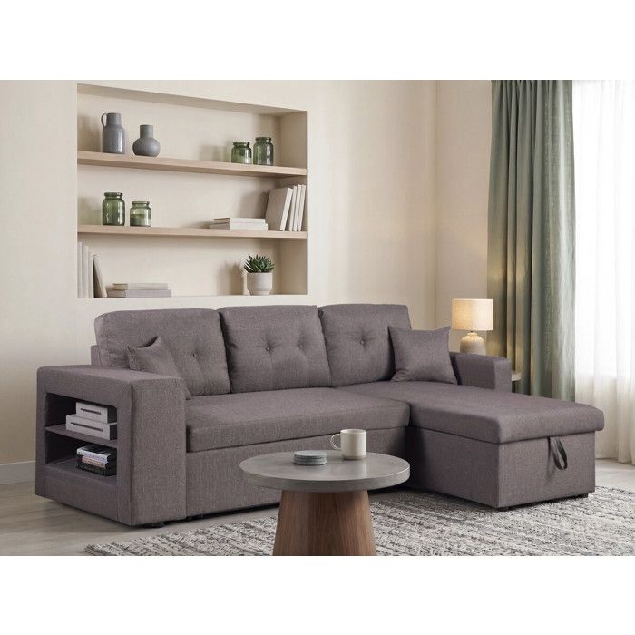Produit similaire: Canapé d'angle convertible "Axel" - Taupe